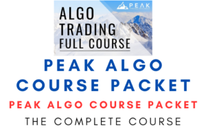 Peak Trading Research – Peak Algo Course Packet