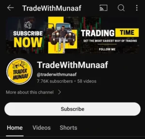 TradeWithMunaaf Course – King Bar Strategy Trade With Munaaf