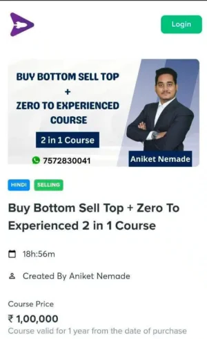 Five Percent Trader Course By Aniket Nemade
