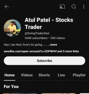 Atul Patel Swing Trading Course – Stocks Trader