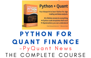 PyQuant News – Python for Quant Finance