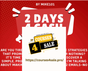 Mike101 - 2 DAYS 4 CASH - $1,652 IN PURE PROFIT WITH 2 EMAILS SENT